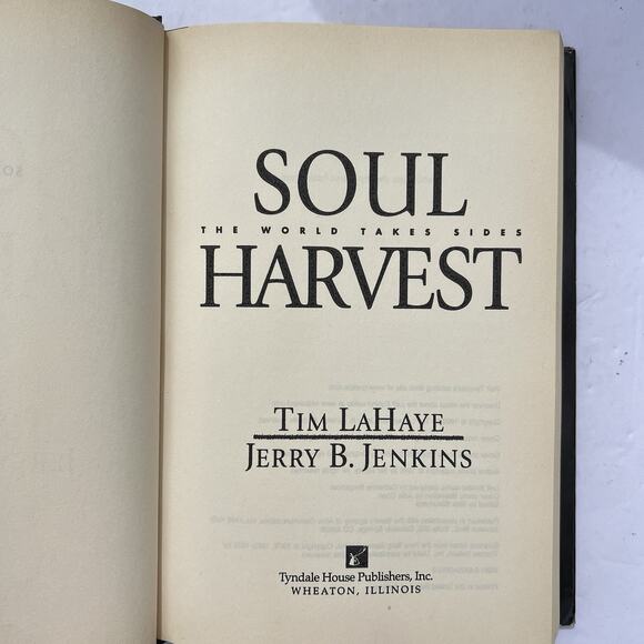 Left Behind Series Hardcover Book 4 Soul Harvest Tim LaHaye and Jerry B Jenkins - Picture 3 of 7